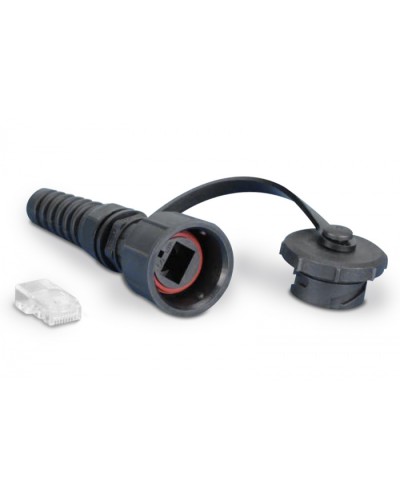 Промышленный разъем RJ-45 8P8C Hyperline PLUG-IE-8P8C-PV-C6 в Рубцовске Коннекторы и разъемы Pintop.ru