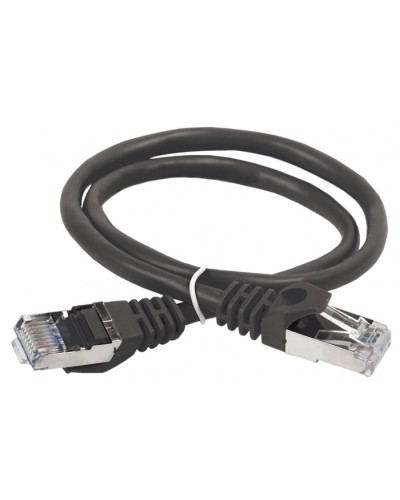ITK Коммутационный шнур (патч-корд), кат.5Е FTP, 3м, черный (PC09-C5EF-3M) в Рубцовске Патч-корды и пигтейлы Pintop.ru