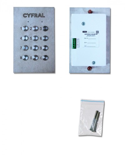 Панель кодонаборная Цифрал CD-96/2М в Рубцовске Считыватели Pintop.ru