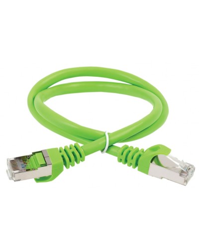 ITK Коммутационный шнур кат. 5Е FTP PVC 15м зеленый (PC02-C5EF-15M) в Рубцовске Патч-корды и пигтейлы Pintop.ru