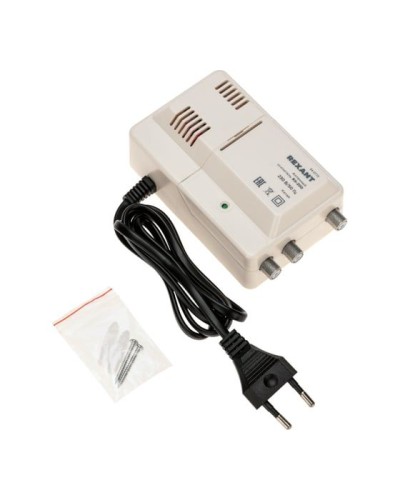 Антенный усилитель ТВ сигнала на 2 выхода, RX-200 REXANT 34-0772 в Рубцовске Системы видеонаблюдения Pintop.ru