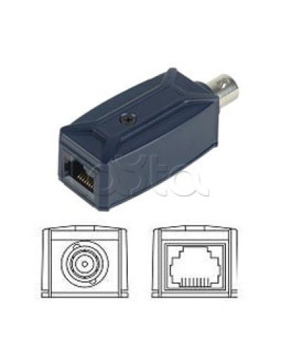 Удлинитель Ethernet, пассивный по коаксиальному кабелю SC&T IP01 в Рубцовске Видеоусилители, Модуляторы, Делители Pintop.ru