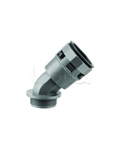 Муфта 45 грд. труба-коробка DN 29 мм, М32х1,5, полиамид, цвет черный DKC PAL29M32N в Рубцовске Повороты, муфты, тройники Pintop.ru