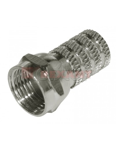 Разъем F-Разъем RG-59 (03-008B) (100шт/уп) REXANT 05-4002 в Рубцовске Коннекторы Pintop.ru