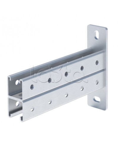 STRUT-консоль двойная 41х41 мм, основание 450 мм HDZ EKF (stkd414145-HDZ) в Рубцовске Аксессуары для лотков Pintop.ru