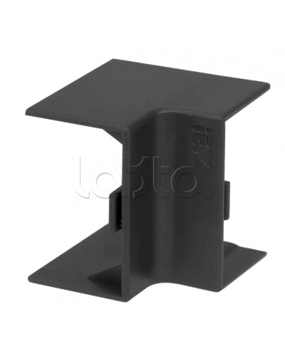 ELECOR Угол внутренний КМВ 60х40 черный (4шт/компл) IEK (EL-KK10D-V-060-040-K02) в Рубцовске Аксессуары для кабель-канала Pintop.ru