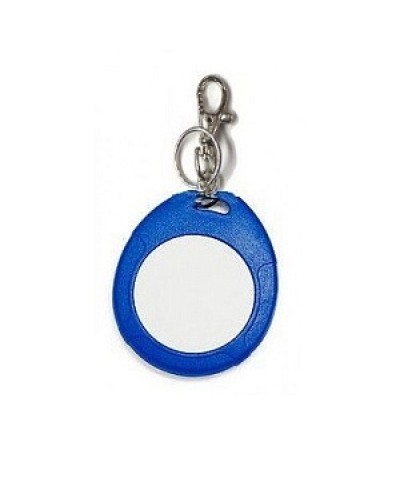 Брелок IronLogic IL-07EBW(order), с кольцом, синий + белый (номера по порядку) в Рубцовске Оптовые идентификаторы Pintop.ru