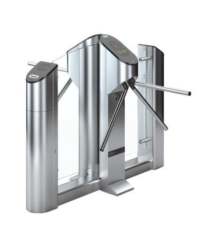 Турникет моторизованный двухсторонний с картоприемником Oxgard Praktika Т-03-DК-2BC2R в Рубцовске Турникеты Pintop.ru