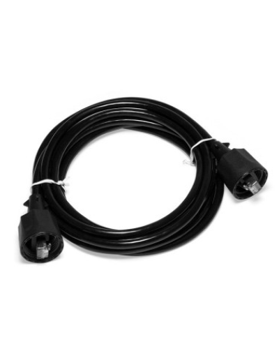 Патч-корд индустриальный RJ45 - RJ45, 4 пары, FTP, категория 6, 5 м, черный LANMASTER LAN6-S45-45-5.0-WP в Рубцовске Патчкорды (медные) Pintop.ru