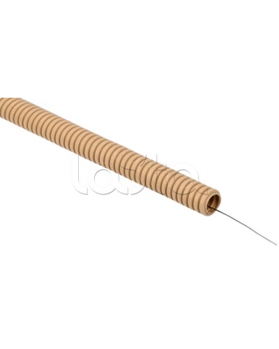 ELASTA Труба гофр. ПВХ d=20мм с зондом сосна (25м) IEK (ET-TG21-121-020-025-K34) в Рубцовске Труба гофрированная Pintop.ru