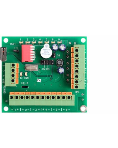 Модуль расширителя шлейфов Полисервис EX-6-1 в Рубцовске Модули сопряжения Pintop.ru