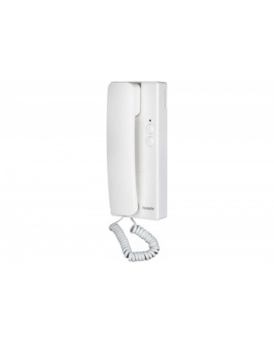 Универсальная квартирная переговорная трубка для подъездного домофона Falcon Eye FE-12U (White) в Рубцовске Абонентские аудиоустройства Pintop.ru