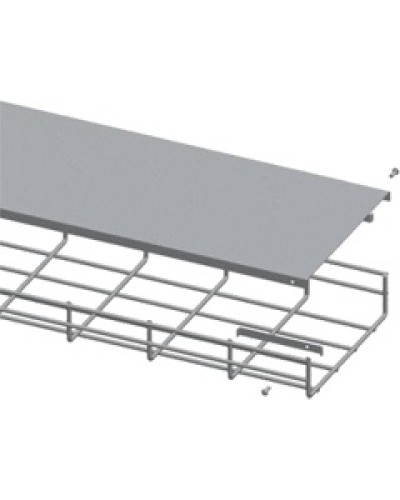 Крышка для лотка шириной 150мм, 1м. LANMASTER LAN-MT-AB150-EZ в Рубцовске Аксессуары для лотков Pintop.ru