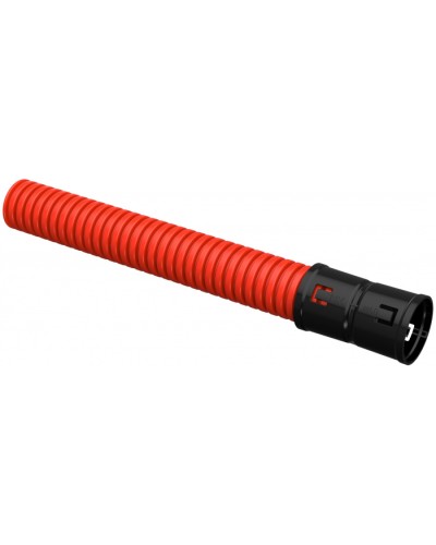 Труба гофр. ПНД 40 мм (50 м) IEK (CTG12-040-K04-050-R) в Рубцовске Труба гофрированная Pintop.ru