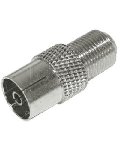 Переходник гнездо F - гнездо TV (100шт/уп) REXANT 05-4301 в Рубцовске Коннекторы Pintop.ru