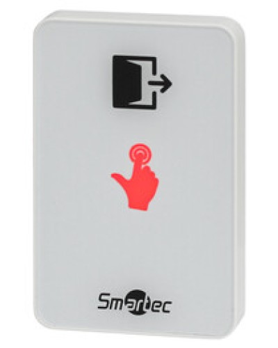 Сенсорная кнопка выхода накладная Smartec ST-EX410L-WT в Рубцовске Кнопки выхода Pintop.ru