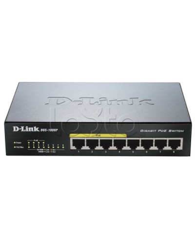 Коммутатор D-Link DGS-1008P/E1A в Рубцовске Коммутаторы Pintop.ru