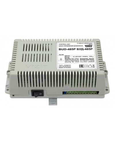 Блок управления домофона Vizit БУД-485Р в Рубцовске Блоки управления многоабонентные Pintop.ru