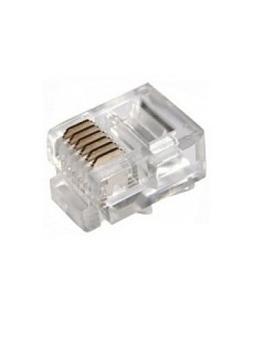 Джек телефонный 6P6C (100шт/уп) REXANT 05-1013 в Рубцовске Коннекторы Pintop.ru