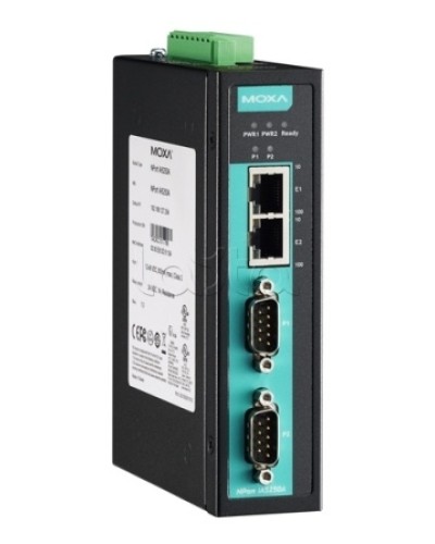 Сервер 2-портовый RS-232/422/485 в Ethernet Moxa NPort IA-5250AI-IEX в Рубцовске Дополнительное оборудование для ОПС Pintop.ru