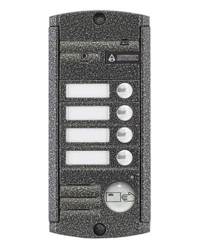 Видеопанель вызывная накладная цветная на 4 абонента с Proxy-считывателем Activision AVP-454 Proxy (PAL, антик) в Рубцовске Вызывные видеопанели малоабонентные Pintop.ru