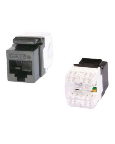 Модуль Keystone Jack RJ45, категория5e, неэкранированный Eurolan 16B-U5-03WT в Рубцовске Коннекторы Pintop.ru