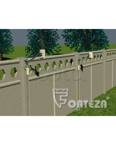 Кронштейн для крепления блоков охранных извещателей Forteza КРОНШТЕЙН-120 в Рубцовске Кронштейны и планки для извещателей Pintop.ru