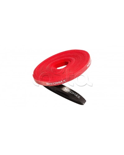 Стяжка-липучка NIKOMAX NMC-CTV05M-15-RL-GN в Рубцовске Стяжки-хомуты Pintop.ru