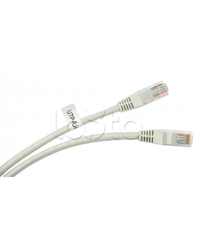 Шнур коммутационный 2xRJ-45/8P8C U/UTP кат.5е (1 м) Cabeus PC-UTP-RJ45-Cat.5e-1m в Рубцовске Патчкорды (медные) Pintop.ru