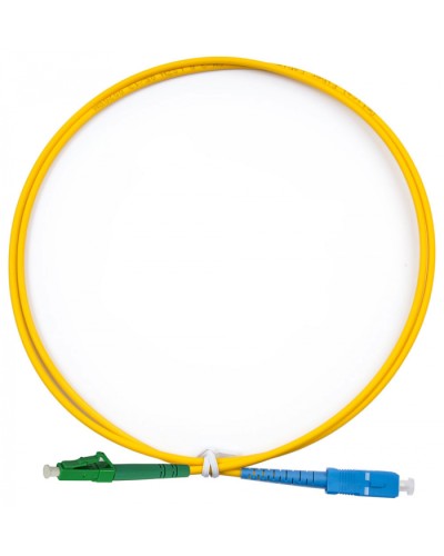 Шнур оптический simplex LC/APC-SC/UPC 9/125 SM 1,5 м LSZH Cabeus FOP(s)-9-LC/APC-SC/UPC-1,5M в Рубцовске Патч-корды оптические Pintop.ru