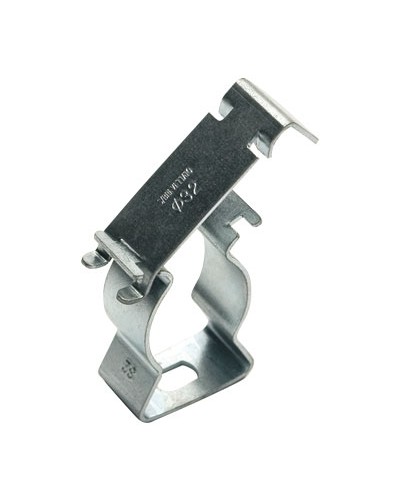 Держатель с крышкой D20 оцинкованная сталь DKC 6044-A20 в Рубцовске Держатели, клипсы, скобы Pintop.ru