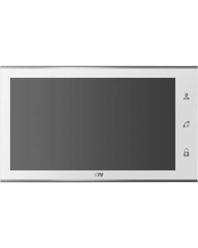 Монитор видеодомофона CTV-M4105AHD (белый) в Рубцовске Абонентские видеоустройства Pintop.ru