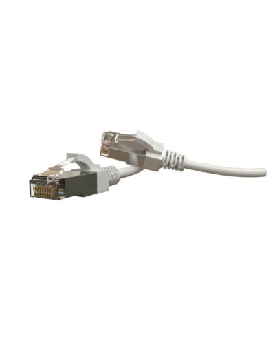 Патч-корд S/FTP Hyperline (PC-LPT-SFTP-RJ45-RJ45-C6-2M-LSZH-WH) в Рубцовске Патчкорды (медные) Pintop.ru