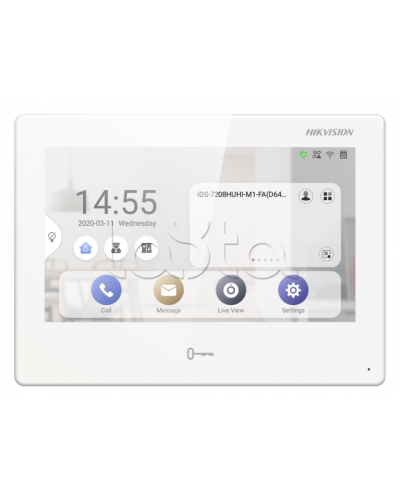 IP видеодомофон Hikvision DS-KH9310-WTE1(B) в Рубцовске Абонентские IP устройства Pintop.ru