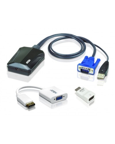 KVM переключатель ATEN CV211CP-AT в Рубцовске Системы видеонаблюдения Pintop.ru