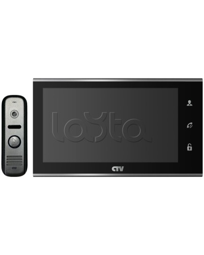Комплект цветного видеодомофона CTV-DP2702MD B в Рубцовске Комплекты домофонов Pintop.ru
