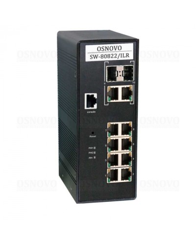 PoE коммутатор уличный промышленный OSNOVO SW-80822/ILR в Рубцовске Коммутаторы Pintop.ru