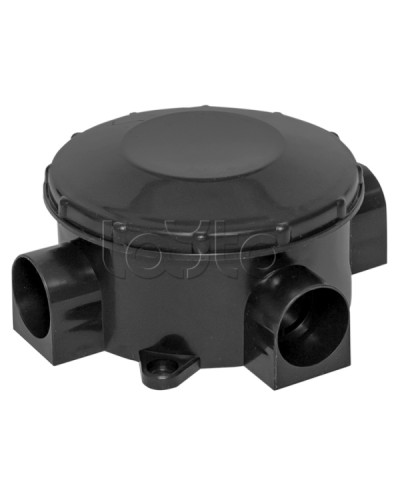 Коробка распределительная КМР-040-040б трехрожковая черная (70х35) EKF PROxima (plc-kmr-040-040b) в Рубцовске Распределительные коробки Pintop.ru