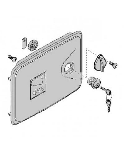 Дверца замка разблокировки FERNI Came 119RID136 в Рубцовске Запчасти для шлагбаумов и автоматики Pintop.ru
