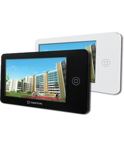 Монитор цветного видеодомофона адаптированный Tantos NEO (White) VZ в Рубцовске Абонентские видеоустройства Pintop.ru
