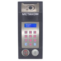 Многоабонентый антивандальный блок вызова со встроенной гибридной видеокамерой Метаком MК2018-RFMFСGVH