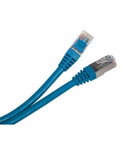 Патч-корд RJ45-RJ45, 4 пары, STP, кат.5е, LSZH (1м) Hyperline PC-LPM-STP-RJ45-RJ45-C5e-1M-LSZH-BL в Рубцовске Патчкорды (медные) Pintop.ru