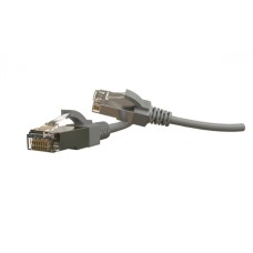 Патч-корд S/FTP Hyperline (PC-LPT-SFTP-RJ45-RJ45-C6-2M-LSZH-GY)