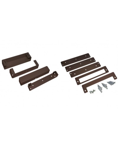 Комплект монтажный для замка ALM-700S с возможностью регулировки ALeko МК 700S-PS (коричневый) в Рубцовске Дополнительное оборудование для СКУД Pintop.ru