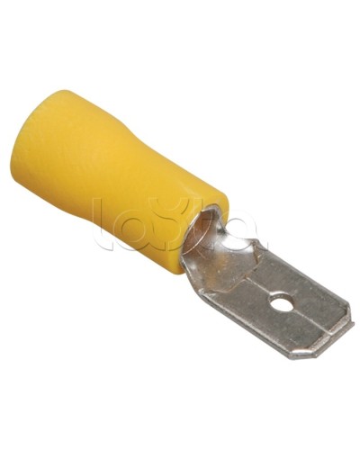 Клемма плоская изолированная 4-6 мм² (КПИ штекер - 6.3мм) (100шт/уп) REXANT 08-0351 в Рубцовске Клеммные колодки Pintop.ru