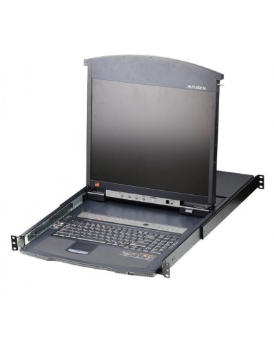 KVM консоль с переключателем ATEN KL1516AN-AXA-RG в Рубцовске Системы видеонаблюдения Pintop.ru